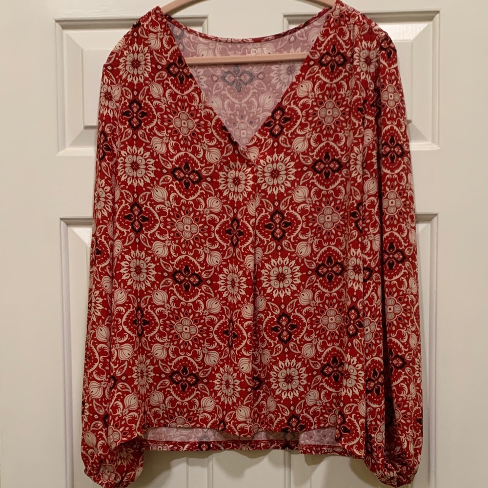 LOFT Outlet Blouse NWOT
